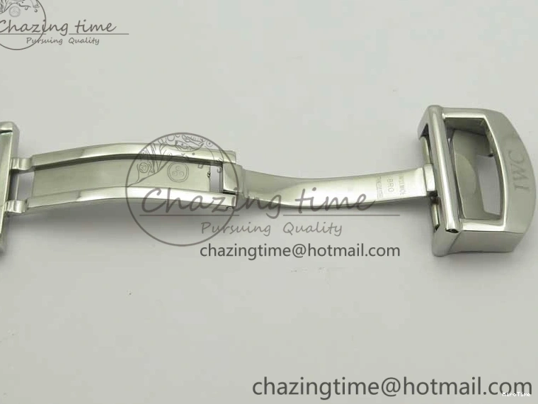 MIROTIME 0405 FastDry Portofino IW356501 SS V3 MK 1:1 Best Edition Black Dial On SS Mesh Bracelet MIYOTA 7195